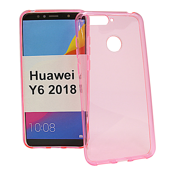 TPU skal Huawei Y6 2018 Rosa