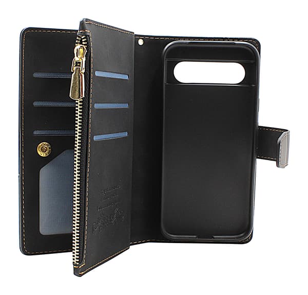 XL Standcase Lyxfodral Google Pixel 8a 5G Marinblå