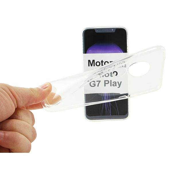 Ultra Thin TPU Skal Motorola Moto G7 Play