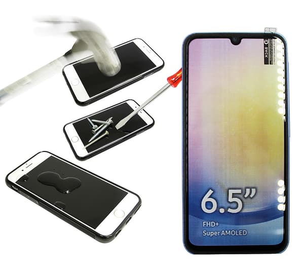 Full Frame Glas skydd Samsung Galaxy A25 5G (SM-A256B/DS)