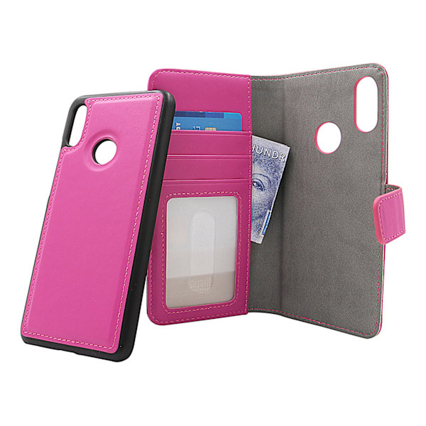 Skimblocker Magnet Wallet Huawei Y6s Hotpink
