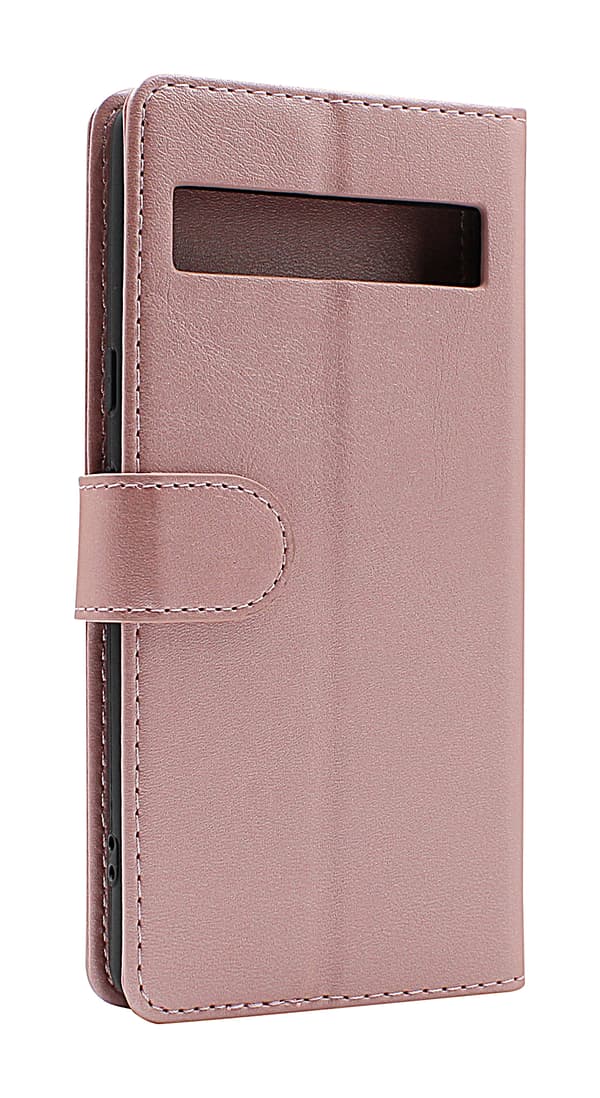 Zipper Standcase Wallet Google Pixel 7a 5G Ljusrosa