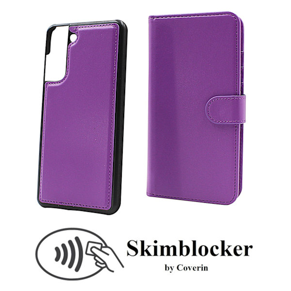 Skimblocker XL Magnet Fodral Samsung Galaxy S21 FE 5G Svart