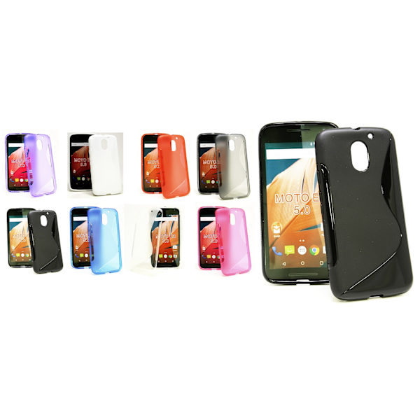 S-Line Skal Lenovo Motorola Moto E3 / 3rd generation Blå