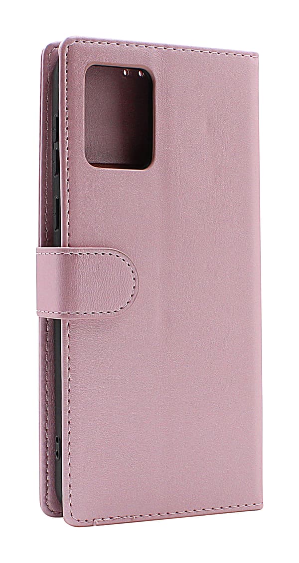 Zipper Standcase Wallet Motorola Moto E13 Aqua
