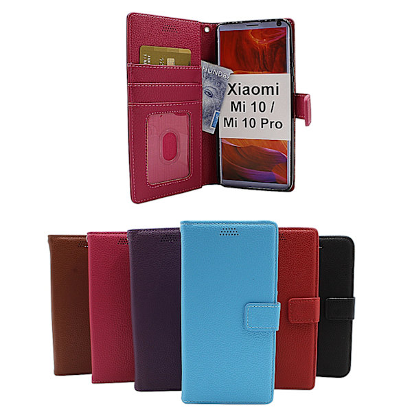 New Standcase Wallet Xiaomi Mi 10 / Xiaomi Mi 10 Pro Svart