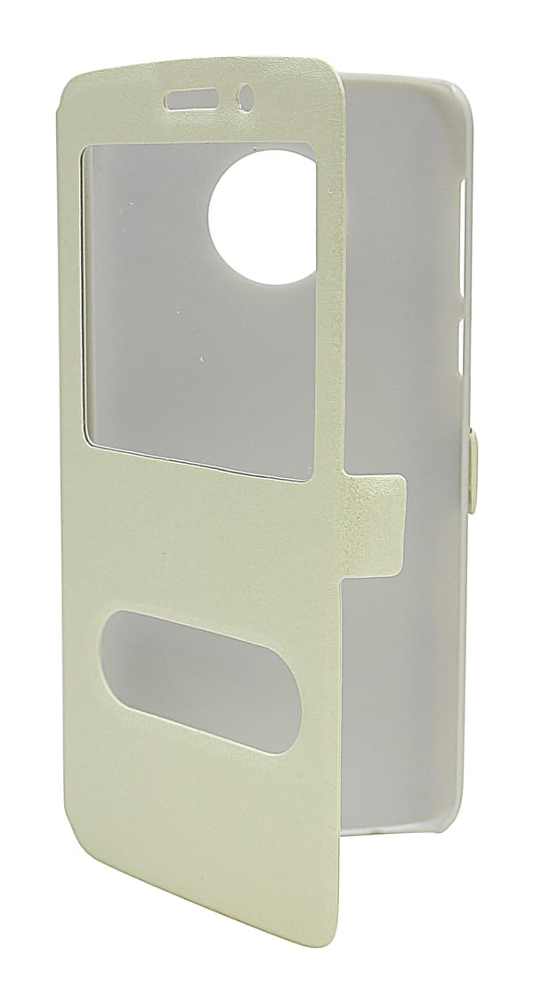 Flipcase Motorola Moto G6 Plus Vit