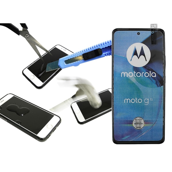 Härdat glas Motorola Moto G72