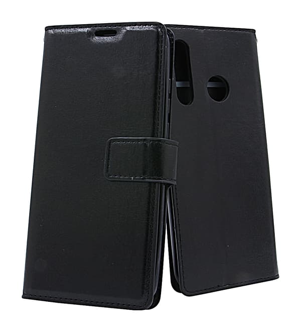Crazy Horse Wallet Honor 20 Lite Svart