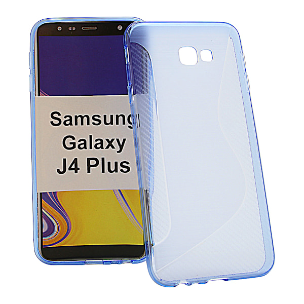 S-Line Skal Samsung Galaxy J4 Plus (J415FN/DS) Blå