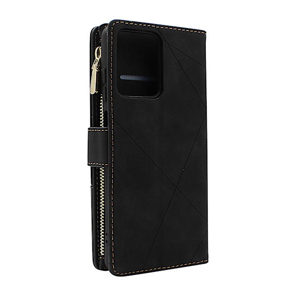 XL HMD Pulse Pro / Pulse Plus Lyx Plånboksfodral Marinblå