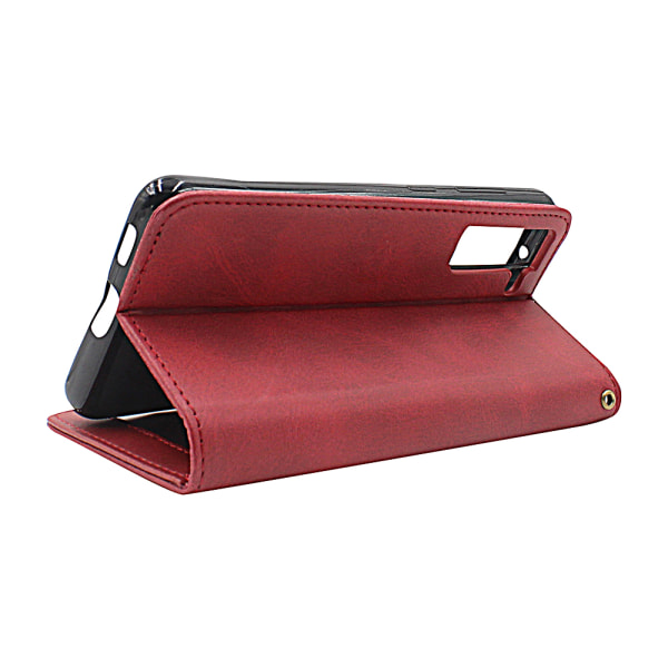 Zipper Standcase Wallet Samsung Galaxy S21 FE 5G (SM-G990B) Ljusrosa