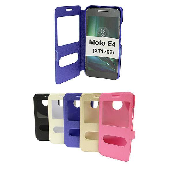 Flipcase Moto E4 / Moto E (4th gen) Vit