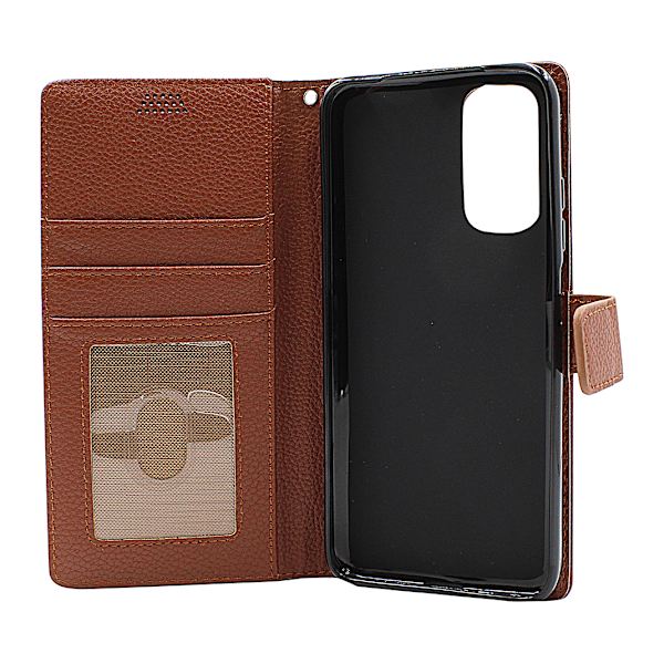 New Standcase Wallet Xiaomi Redmi Note 11 / 11S Ljusblå