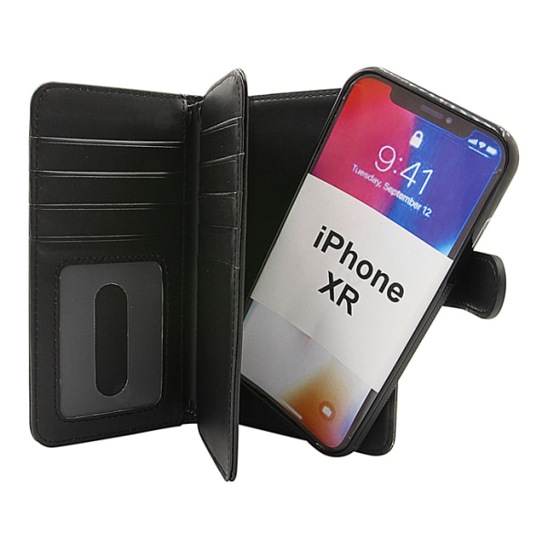 Skimblocker XL Magnet Wallet iPhone XR Svart