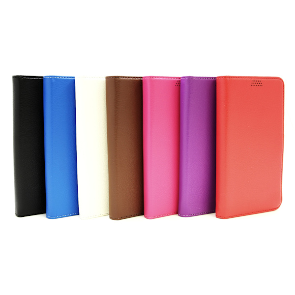 Standcase Wallet Motorola Moto G4 / G4 Plus Svart