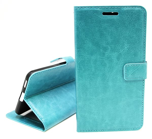 Crazy Horse Wallet Nokia 3 Turkos