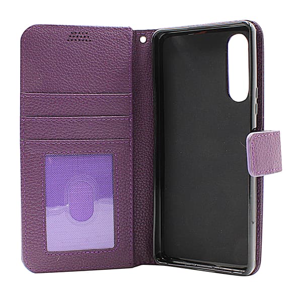 New Standcase Wallet Sony Xperia 10 V 5G Brun