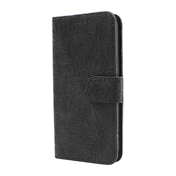 Flower Standcase Wallet Sony Xperia 10 V 5G Svart