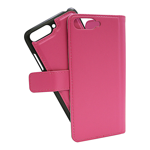 Skimblocker Magnet Wallet Huawei Y6 2018 Hotpink