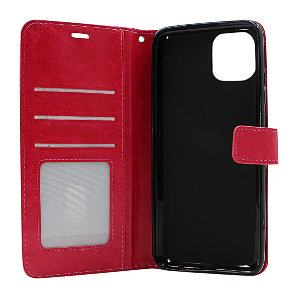 Crazy Horse Wallet Samsung Galaxy A03 (A035G/DS) Röd