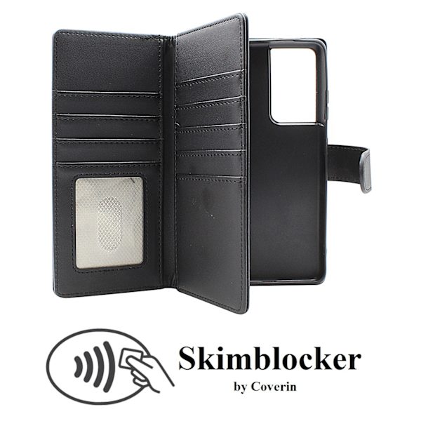 Skimblocker Samsung Galaxy S21 Ultra 5G XL Plånboksfodral