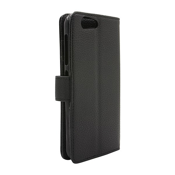 New Standcase Wallet ZTE Blade A512 (Svart) Ljusblå