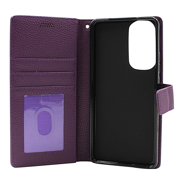New Standcase Wallet Motorola Edge 30 Ljusblå