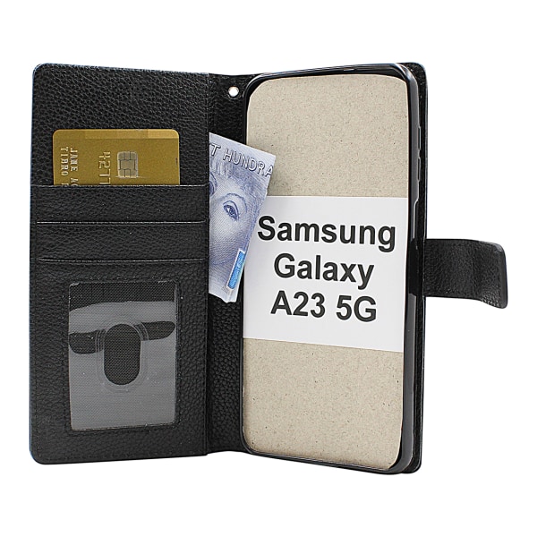 New Standcase Wallet Samsung Galaxy A23 5G (A236B) Brun