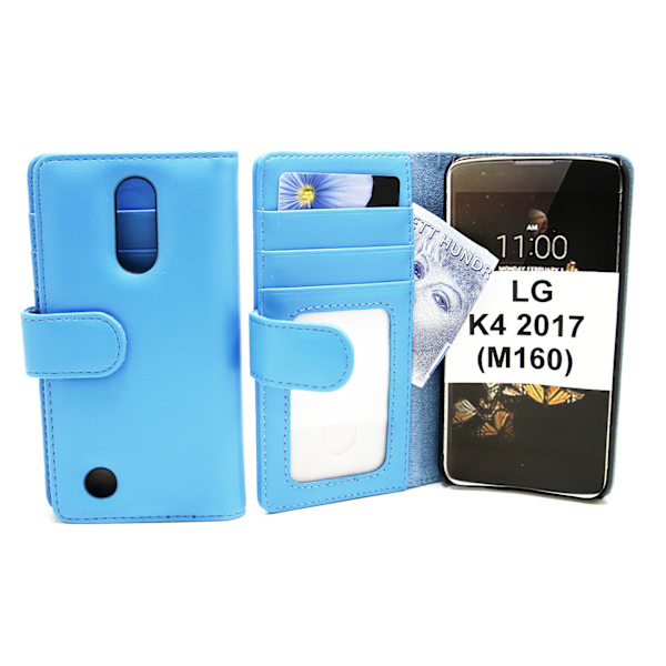 Plånboksfodral LG K4 2017 (M160) Ljusblå