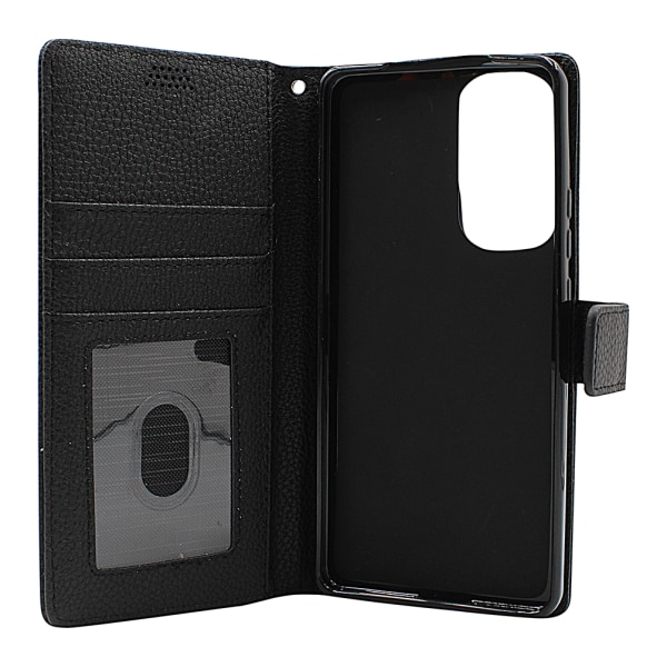 New Standcase Wallet Motorola Edge 30 Svart