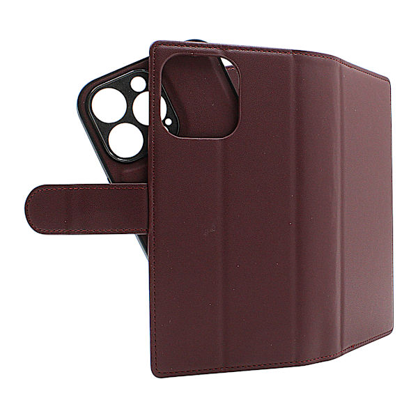 Skimblocker iPhone 16 Pro Max XL Magnet Plånboksfodral Svart