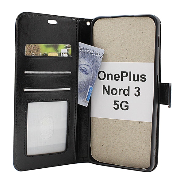 Crazy Horse Wallet OnePlus Nord 3 5G Svart