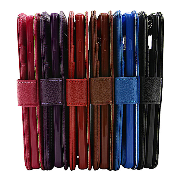 Standcase Wallet Sony Xperia 10 Blå