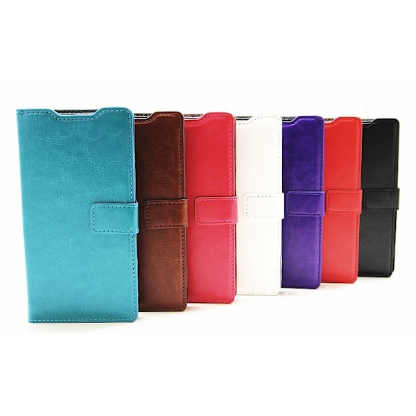 Crazy Horse Wallet Sony Xperia M5 (E5603 / E5633) Svart