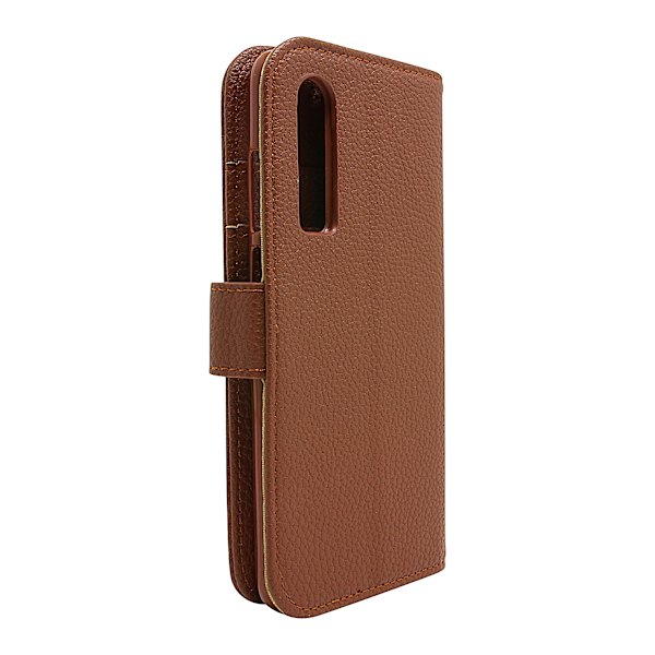 New Standcase Wallet Huawei P30 Brun