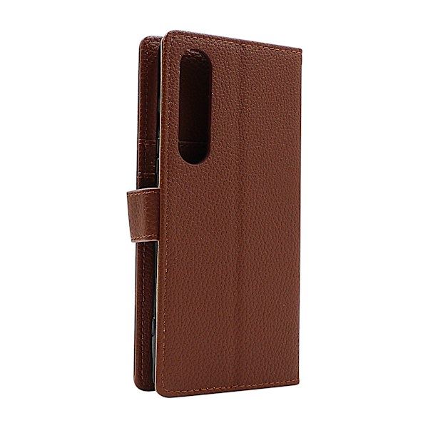 New Standcase Wallet Sony Xperia 1 V 5G (XQ-DQ72) Ljusblå
