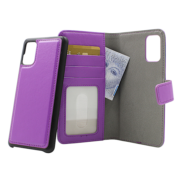 Skimblocker Magnet Wallet Samsung Galaxy A41 Lila
