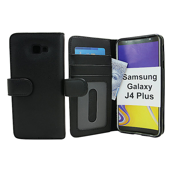 Skimblocker Plånboksfodral Samsung Galaxy J4 Plus (J415FN) Svart