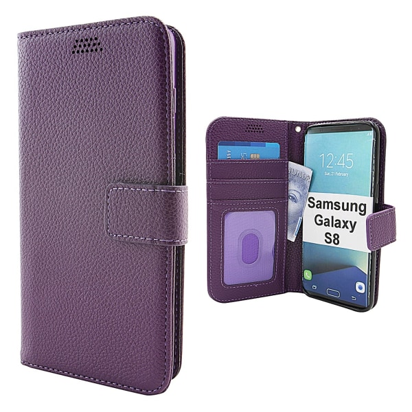 New Standcase Wallet Samsung Galaxy S8 (G950F) Lila