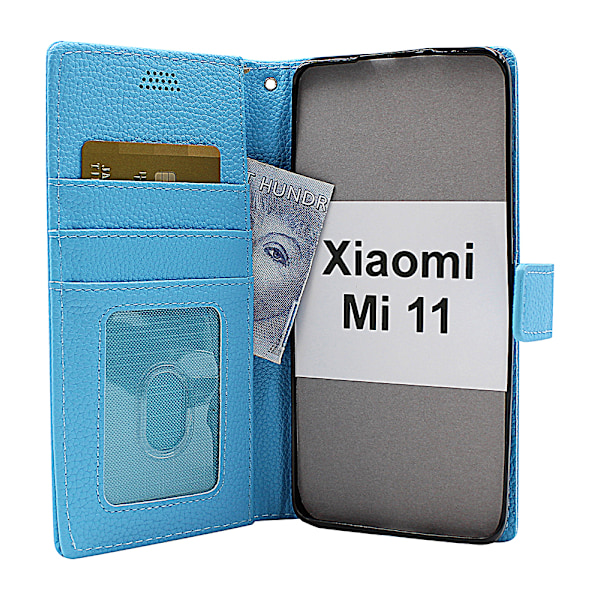 New Standcase Wallet Xiaomi Mi 11 Hotpink