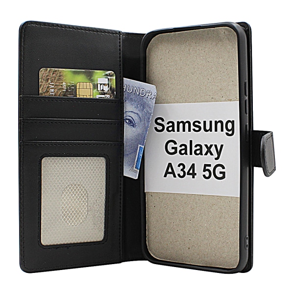 Skimblocker Plånboksfodral Samsung Galaxy A34 5G