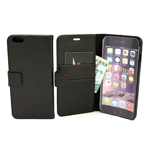 Standcase wallet iPhone 6 Plus / 6s Plus Svart