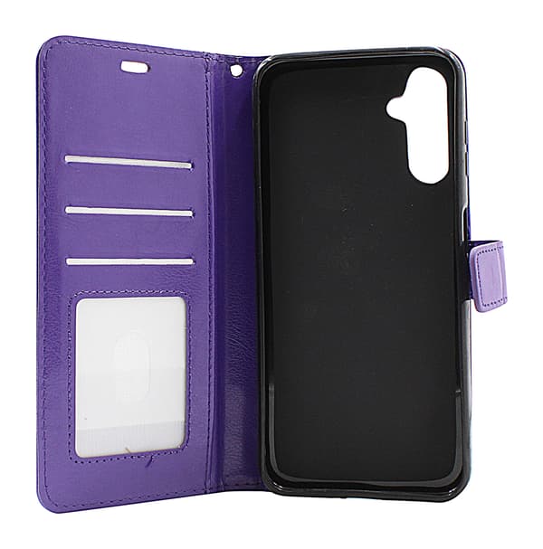 Crazy Horse Wallet Samsung Galaxy A14 5G Röd