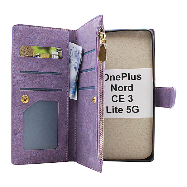 XL Standcase Lyxfodral OnePlus Nord CE 3 Lite 5G Marinblå
