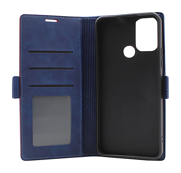 Lyx Standcase Wallet Nokia C22 / C32 Ljusrosa