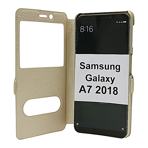 Flipcase Samsung Galaxy A7 2018 (A750FN/DS) Champagne