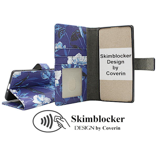 Skimblocker Xiaomi Redmi 14C Plånboksfodral Design