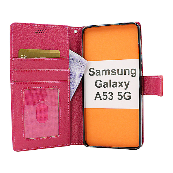 New Standcase Wallet Samsung Galaxy A53 5G (A536B) Lila