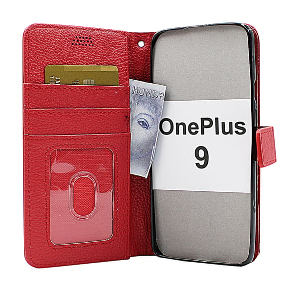New Standcase Wallet OnePlus 9 Hotpink